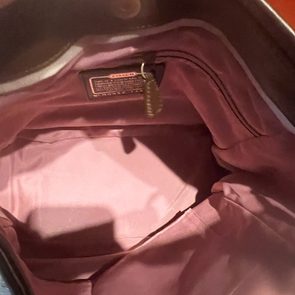 Coach Parker Op Art Rose-gold Shoulder Bag